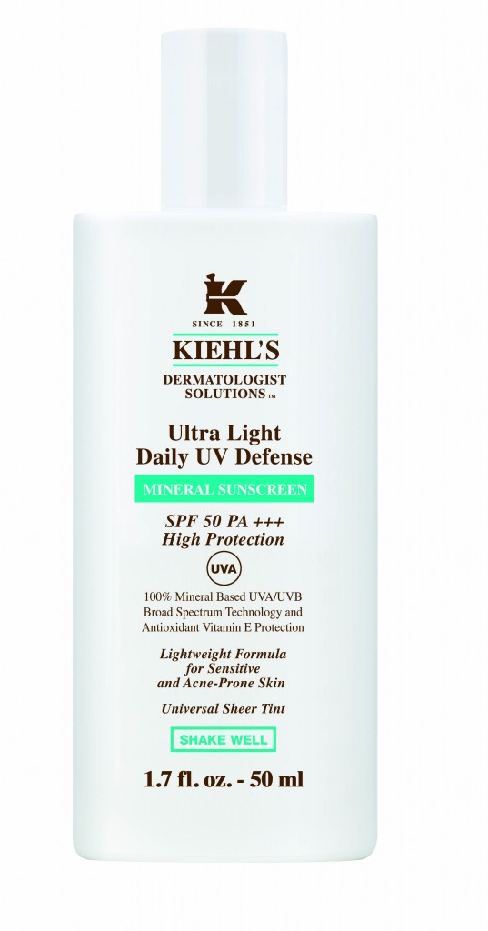 3.Kiehl’s Ultra Light  Daily UV Defense Mineral Sunscreen