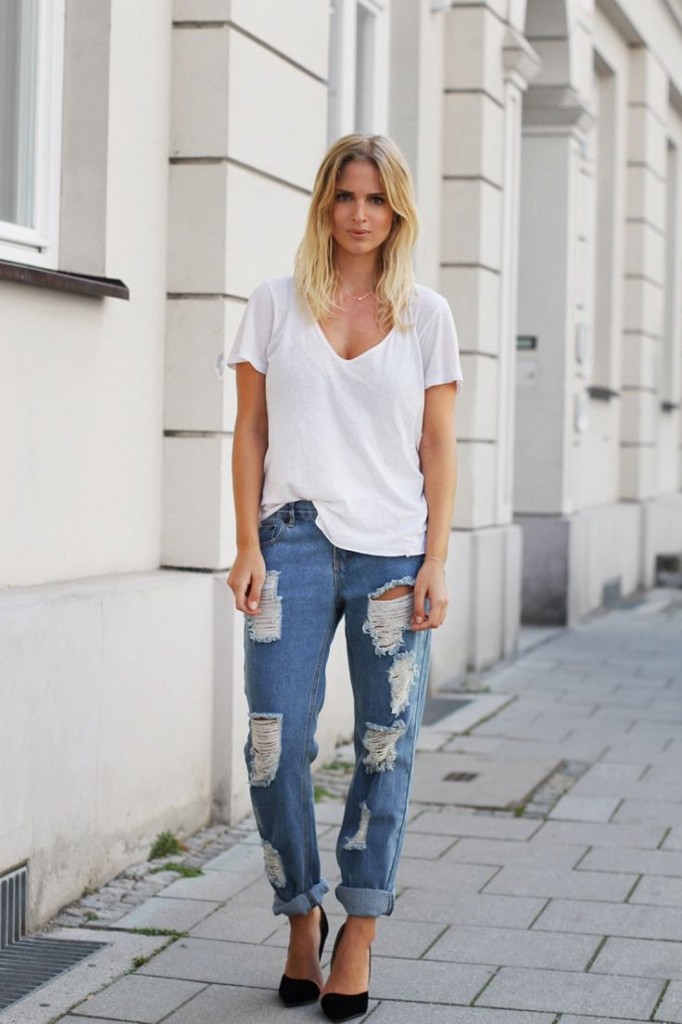 You gotta have white tee! 27 ลุคเสื้อยืดสีขาว ไม่ว่าโอกาสไหนก็ใส่ได้ ...