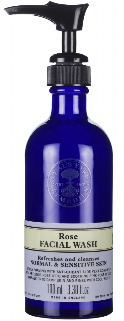 10.Neal’s Yard Remedies Rose Facial Wash