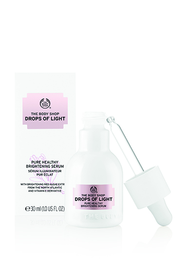 3.The Body Shop Drop of Light Pure Healthy Brightening Serum